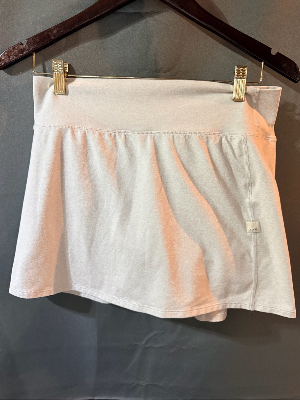 Vuori White Circle Skirt